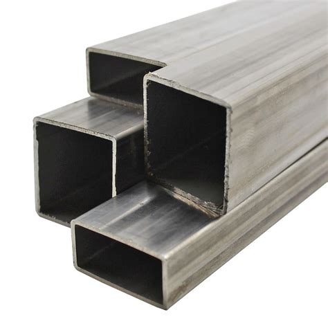 50mm stainless steel box section|100mm x 50mm box section.